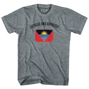 Antigua And Barbuda Country Flag Heritage Adult Tri-Blend T-Shirt by Ultras Antigua And Barbuda Country Flag Heritage Adult Tri-Blend T-Shirt by Ultras
