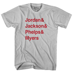 Jordan Jackson Phelps Myers Adult Cotton T-Shirt by Ultras