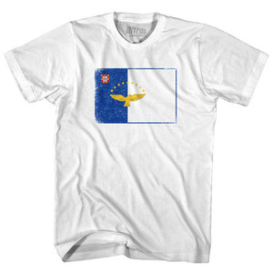 Azores Country Flag Adult Cotton T-Shirt by Ultras