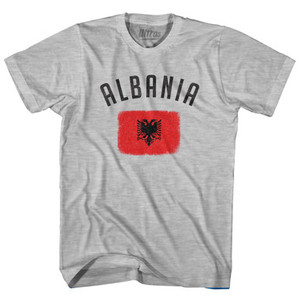 Albania Country Flag Heritage Adult Cotton T-Shirt by Ultras