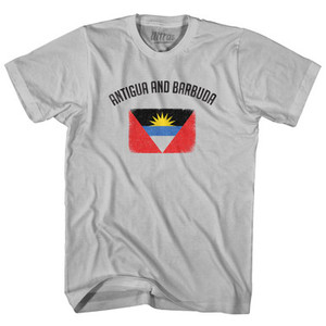 Antigua And Barbuda Country Flag Heritage Adult Cotton T-Shirt by Ultras