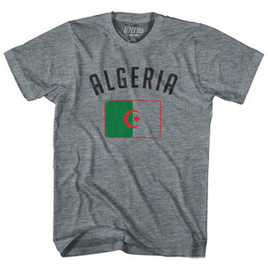 Algeria Country Flag Heritage Adult Tri-Blend T-Shirt by Ultras Algeria Country Flag Heritage Adult Tri-Blend T-Shirt by Ultras