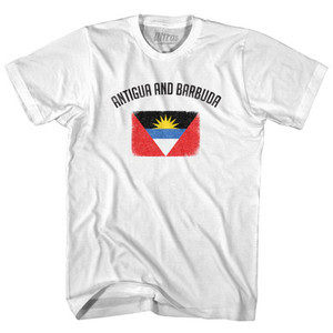 Antigua And Barbuda Country Flag Heritage Womens Cotton Junior Cut T-Shirt by Ultras Antigua And Barbuda Country Flag Heritage Womens Cotton Junior Cut T-Shirt by Ultras
