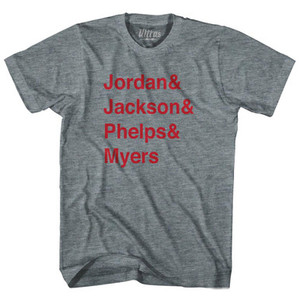 Jordan Jackson Phelps Myers Adult Tri-Blend T-Shirt by Ultras