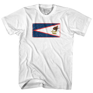 American Samoa Country Flag Womens Cotton Junior Cut T-Shirt by Ultras