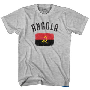 Angola Country Flag Heritage Womens Cotton Junior Cut T-Shirt by Ultras Angola Country Flag Heritage Womens Cotton Junior Cut T-Shirt by Ultras