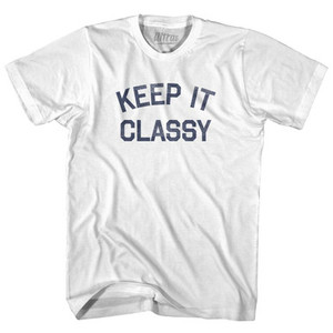 Keep It Classy Adult Cotton T-Shirt by Ultras