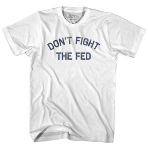 Don'T Fight The Fed Youth Cotton T-Shirt by Ultras Don'T Fight The Fed Youth Cotton T-Shirt by Ultras