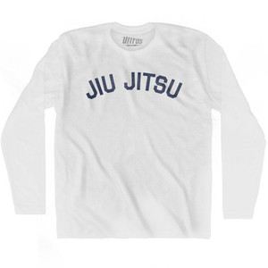 Jiu Jitsu Adult Cotton Long Sleeve T-Shirt by Ultras