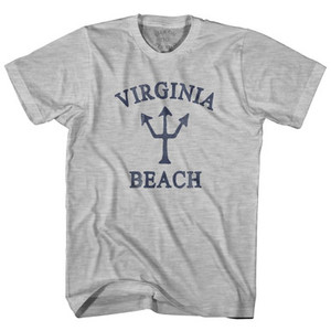 Virginia Virginia Beach Trident Adult Cotton T-Shirt by Ultras Virginia Virginia Beach Trident Adult Cotton T-Shirt by Ultras