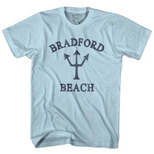 Wisconsin Bradford Beach Trident Adult Cotton T-Shirt by Ultras Wisconsin Bradford Beach Trident Adult Cotton T-Shirt by Ultras