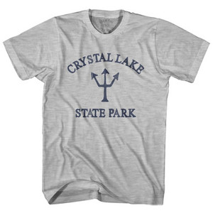 Vermont Crystal Lake State Park Trident Adult Cotton T-Shirt by Ultras