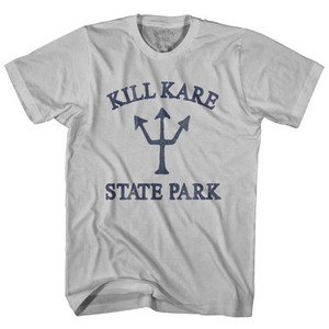 Vermont Kill Kare State Park Trident Adult Cotton T-Shirt by Ultras