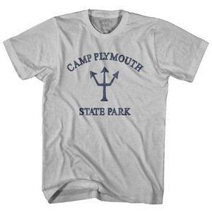 Vermont Camp Plymouth State Park Trident Adult Cotton T-Shirt by Ultras Vermont Camp Plymouth State Park Trident Adult Cotton T-Shirt by Ultras