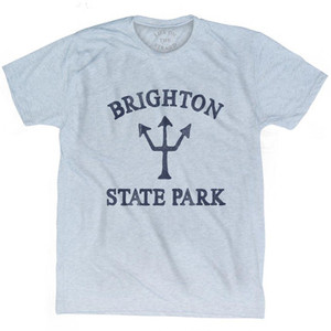 Vermont Brighton State Park Trident Adult Tri-Blend T-Shirt by Ultras Vermont Brighton State Park Trident Adult Tri-Blend T-Shirt by Ultras