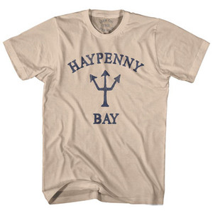 US Virgin Islands Haypenny Bay Trident Adult Cotton T-Shirt by Ultras