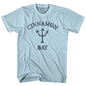 US Virgin Islands Cinnamon Bay Trident Adult Cotton T-Shirt by Ultras US Virgin Islands Cinnamon Bay Trident Adult Cotton T-Shirt by Ultras