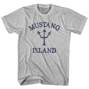 Texas Mustang Island Trident Womens Cotton Junior Cut T-Shirt by Ultras Texas Mustang Island Trident Womens Cotton Junior Cut T-Shirt by Ultras