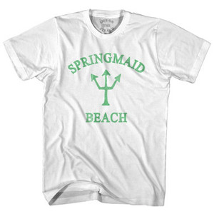South Carolina Springmaid Beach Emerald Art Trident Adult Cotton T-Shirt by Ultras South Carolina Springmaid Beach Emerald Art Trident Adult Cotton T-Shirt by Ultras