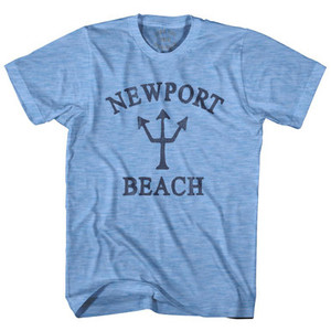 Rhode Island Newport Beach Trident Adult Tri-Blend T-Shirt by Ultras Rhode Island Newport Beach Trident Adult Tri-Blend T-Shirt by Ultras