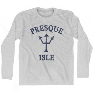 Pennsylvania Presque Isle Trident Adult Cotton Long Sleeve T-Shirt by Ultras Pennsylvania Presque Isle Trident Adult Cotton Long Sleeve T-Shirt by Ultras