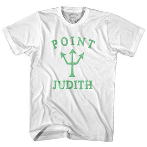 Rhode Island Point Judith Emerald Art Trident Youth Cotton T-Shirt by Ultras
