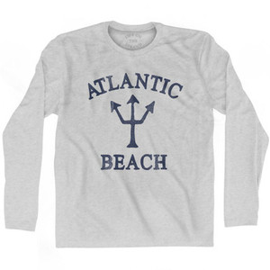 South Carolina Atlantic Beach Trident Adult Cotton Long Sleeve T-Shirt by Ultras
