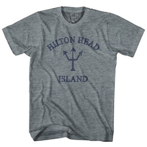 South Carolina Hilton Head Island Trident Adult Tri-Blend T-Shirt by Ultras