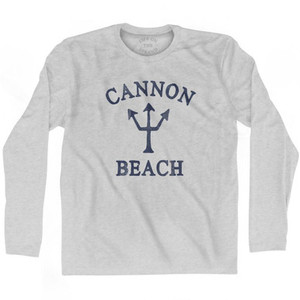 Oregon Cannon Beach Trident Adult Cotton Long Sleeve T-Shirt by Ultras Oregon Cannon Beach Trident Adult Cotton Long Sleeve T-Shirt by Ultras