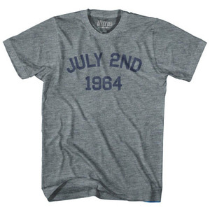 July 2nd 1964 Civil Rights Act of 1964 Adult Tri-Blend T-shirt by Ultras July 2nd 1964 Civil Rights Act of 1964 Adult Tri-Blend T-shirt by Ultras