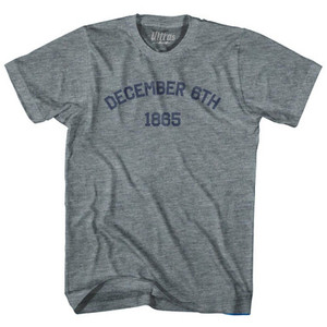 December 6th 1865 Emancipation Day, Ratification of the 16th Amendment Adult Tri-Blend T-shirt by Ultras December 6th 1865 Emancipation Day, Ratification of the 16th Amendment Adult Tri-Blend T-shirt by Ultras