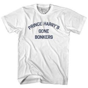 Prince Harry's Gone Bonkers Womens Cotton Junior Cut T-Shirt by Ultras