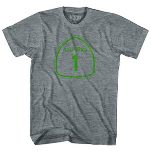 California 1 Pacific Coast Highway Adult Tri-Blend T-shirt by Ultras California 1 Pacific Coast Highway Adult Tri-Blend T-shirt by Ultras