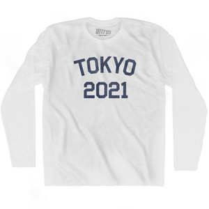 Tokyo 2021 Thats A Bingo Adult Cotton Long Sleeve T-shirt by Ultras Tokyo 2021 Thats A Bingo Adult Cotton Long Sleeve T-shirt by Ultras