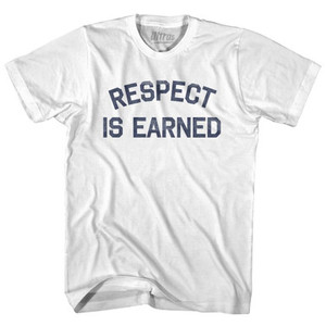 Respect Is Earned Youth Cotton T-shirt by Ultras Respect Is Earned Youth Cotton T-shirt by Ultras
