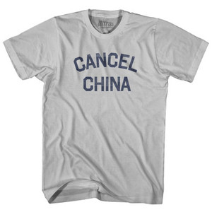 Cancel China Adult Cotton T-shirt by Ultras