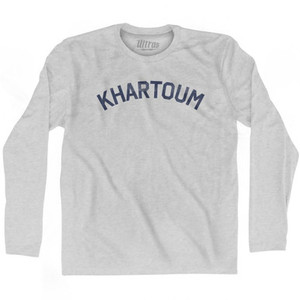 KHARTOUM Adult Cotton Long Sleeve T-shirt by Ultras