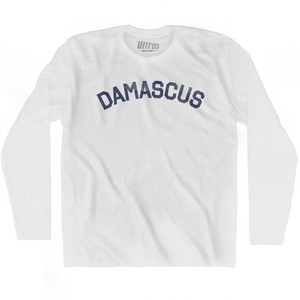 DAMASCUS Adult Cotton Long Sleeve T-shirt by Ultras DAMASCUS Adult Cotton Long Sleeve T-shirt by Ultras
