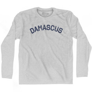 DAMASCUS Adult Cotton Long Sleeve T-shirt by Ultras DAMASCUS Adult Cotton Long Sleeve T-shirt by Ultras