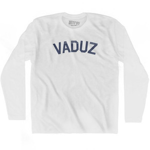VADUZ Adult Cotton Long Sleeve T-shirt by Ultras