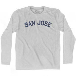 SAN JOSE Adult Cotton Long Sleeve T-shirt by Ultras