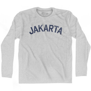 JAKARTA Adult Cotton Long Sleeve T-shirt by Ultras JAKARTA Adult Cotton Long Sleeve T-shirt by Ultras