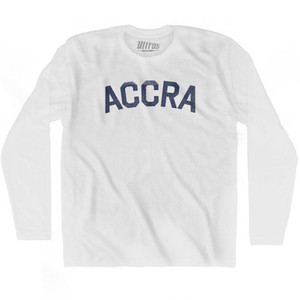 ACCRA Adult Cotton Long Sleeve T-shirt by Ultras