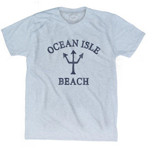 Ocean Isle Beach Trident Adult Tri-Blend T-shirt by Ultras