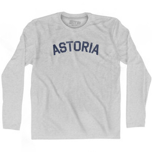 Astoria Adult Cotton Long Sleeve T-Shirt by Ultras