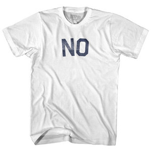No Womens Cotton Junior Cut T-Shirt by Ultras No Womens Cotton Junior Cut T-Shirt by Ultras
