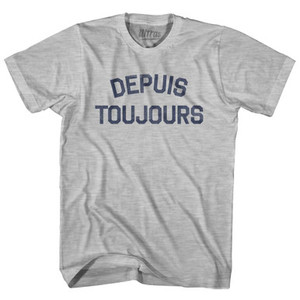 Depuis Toujours Adult Cotton T-shirt by Ultras Depuis Toujours Adult Cotton T-shirt by Ultras