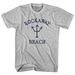New York Rockaway Beach Trident Adult Cotton T-Shirt by Ultras New York Rockaway Beach Trident Adult Cotton T-Shirt by Ultras