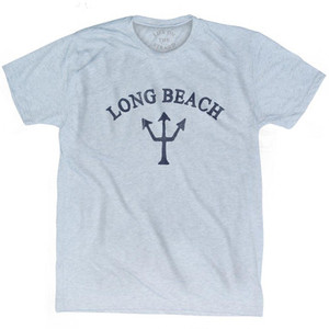 New York Long Beach Trident Adult Tri-Blend T-Shirt by Ultras New York Long Beach Trident Adult Tri-Blend T-Shirt by Ultras