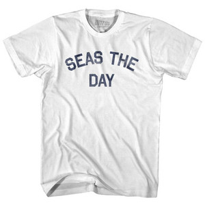 Seas The Day Womens Cotton Junior Cut T-Shirt by Ultras